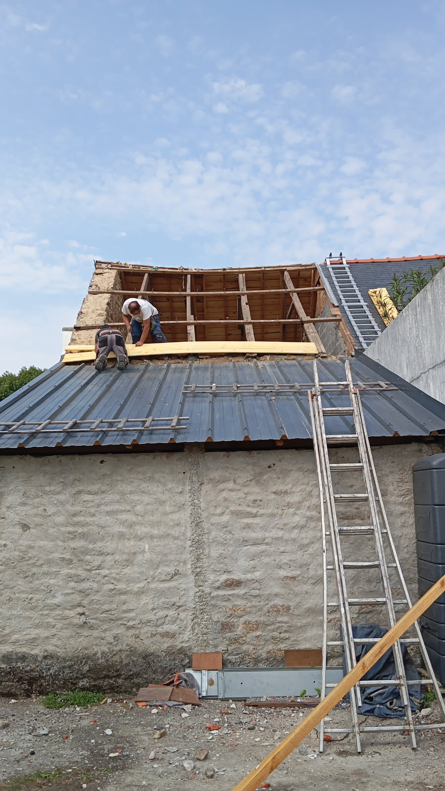 Chantier RW Couverture - pose / rénovation de toiture